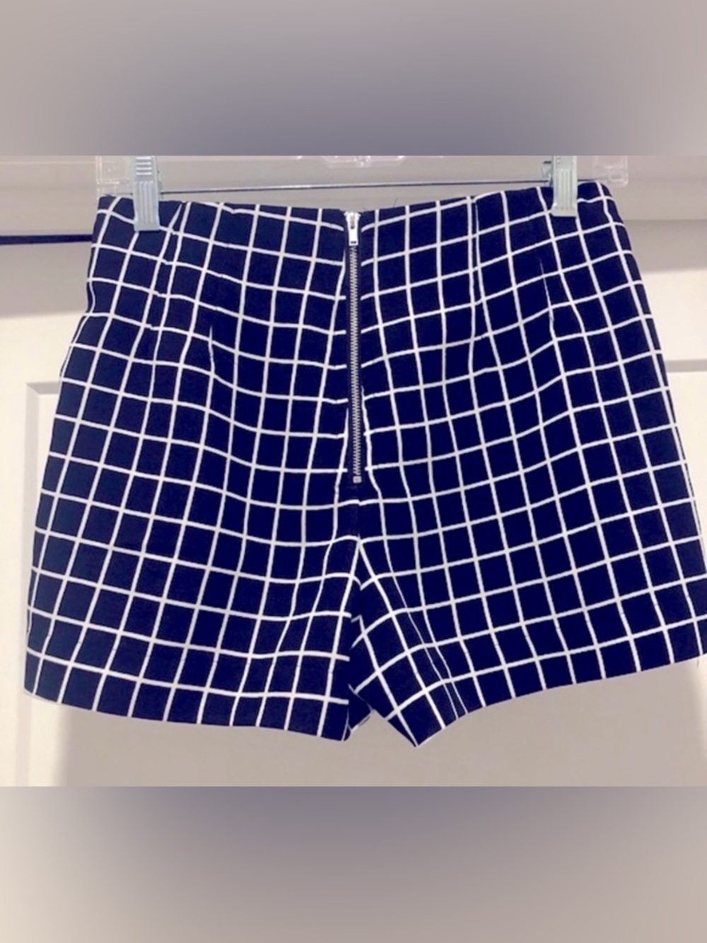 ⭐️HP⭐️ Sophie Rue High Waisted Shorts w/ Pockets Black & White Womens Small - Picture 2 of 7
